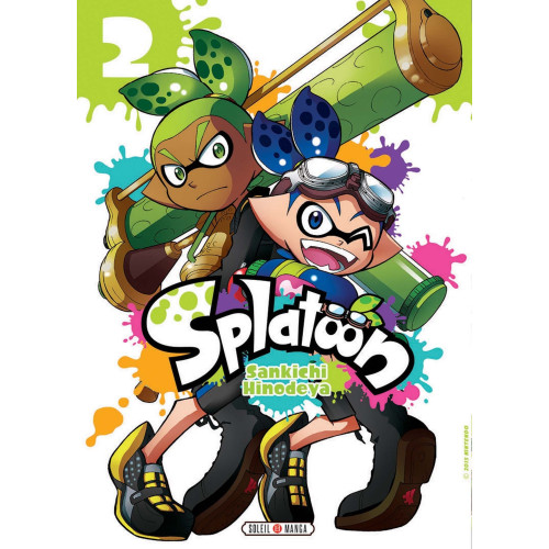 Couverture de Splatoon T02