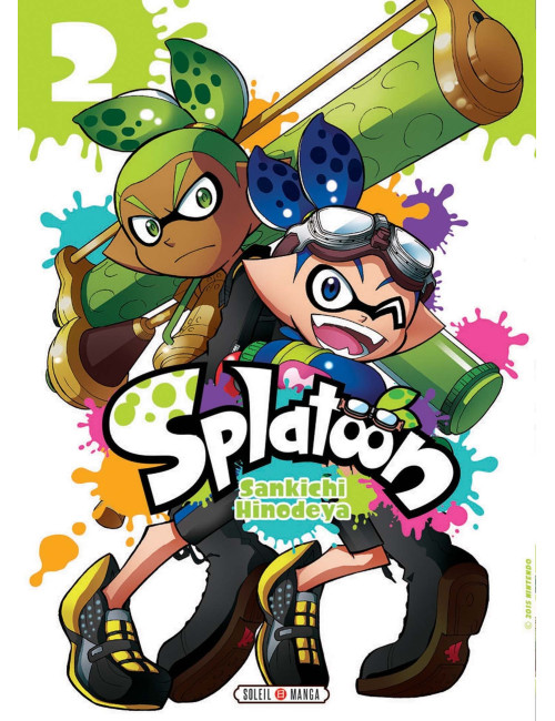 Couverture de Splatoon T02