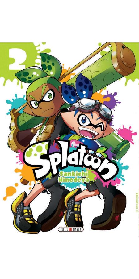 Couverture de Splatoon T02