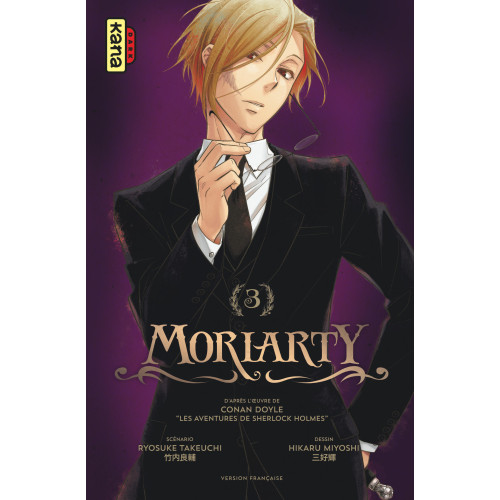 Couverture de Moriarty - Tome 3