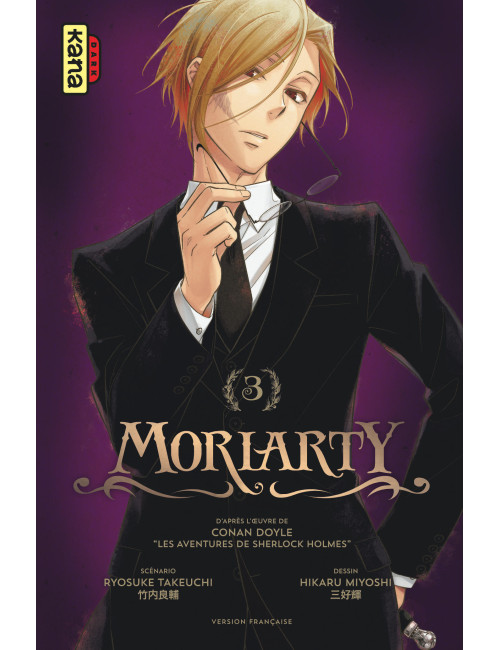 Couverture de Moriarty - Tome 3