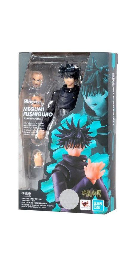 Bandai Jujutsu Kaisen 0 : The Movie - Figurine S.H. Figuarts Megumi Fushiguro 17 cm