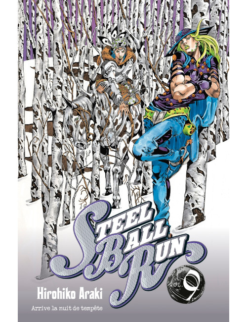 Couverture de Jojo's - Steel Ball Run T09