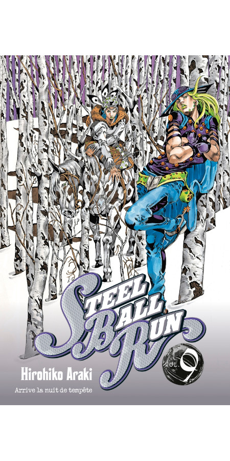 Couverture de Jojo's - Steel Ball Run T09