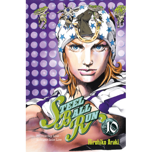 Couverture de Jojo's - Steel Ball Run T10