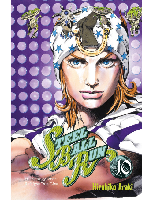 Couverture de Jojo's - Steel Ball Run T10