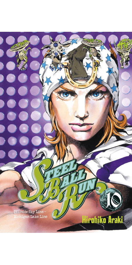 Couverture de Jojo's - Steel Ball Run T10