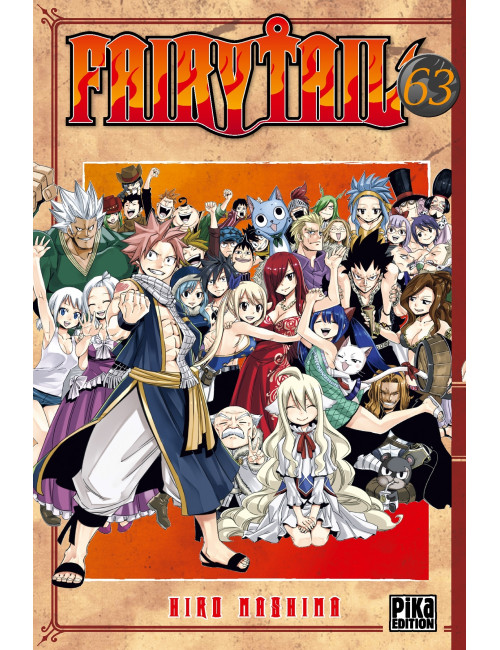 Couverture de Fairy Tail T63