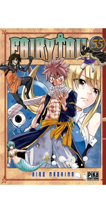 Couverture de Fairy Tail T55