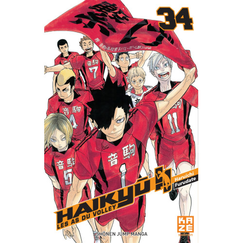 Couverture de Haikyu !! - Les As du volley T34