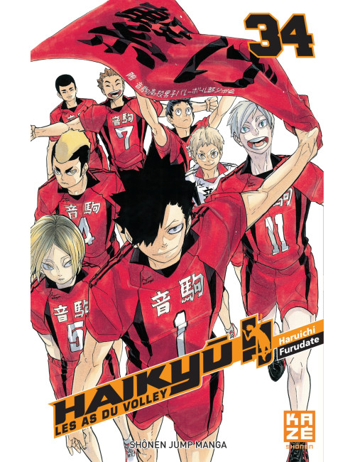 Couverture de Haikyu !! - Les As du volley T34