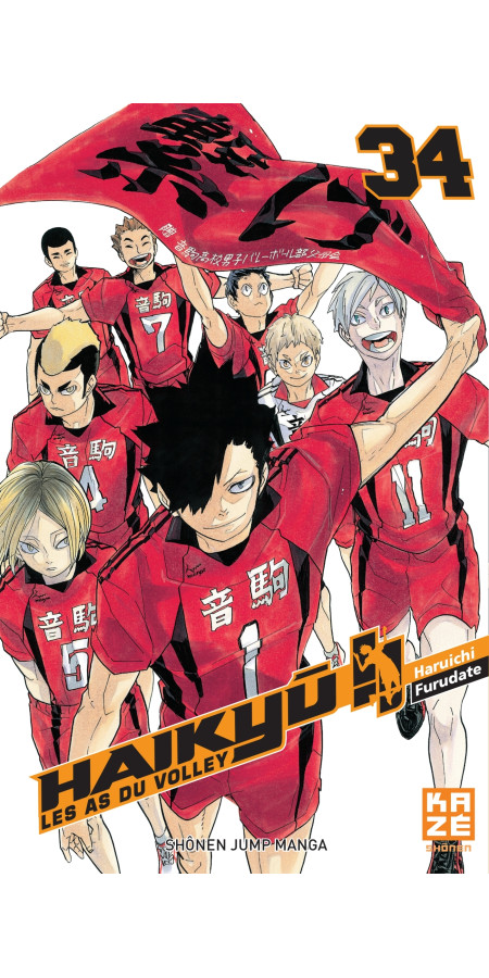 Couverture de Haikyu !! - Les As du volley T34