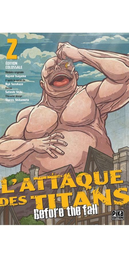 L'Attaque des Titans - Before the Fall Edition Colossale T02 (VF)