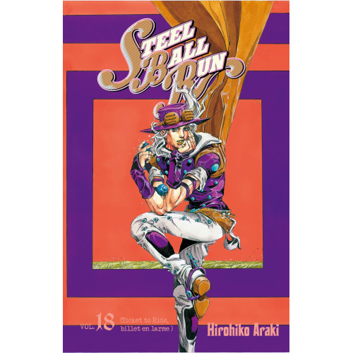 Couverture de Jojo's - Steel Ball Run T18