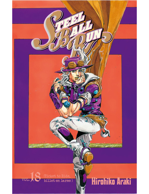 Couverture de Jojo's - Steel Ball Run T18