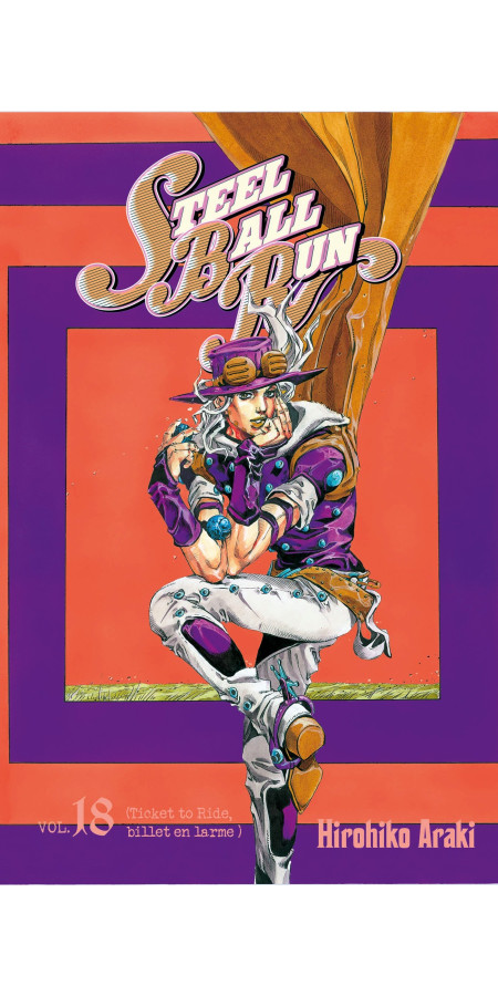 Couverture de Jojo's - Steel Ball Run T18