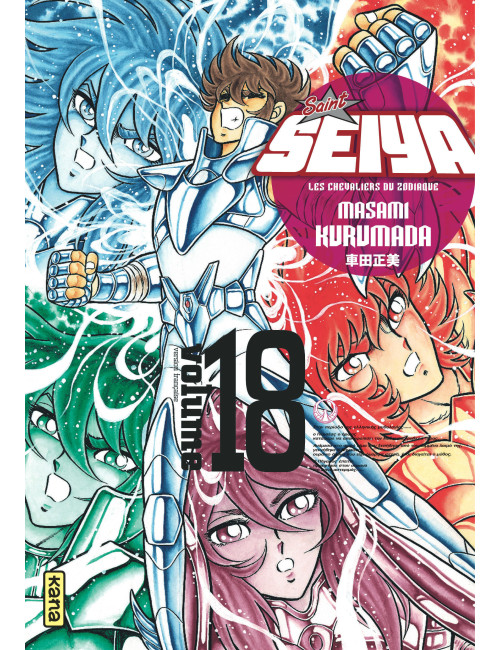 Couverture de Saint Seiya - Deluxe (les chevaliers du zodiaque) - Tome 18