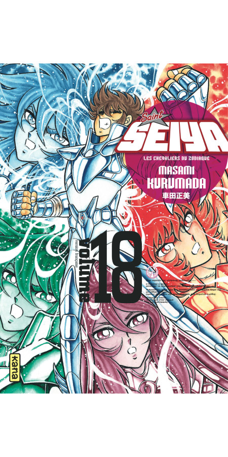 Couverture de Saint Seiya - Deluxe (les chevaliers du zodiaque) - Tome 18