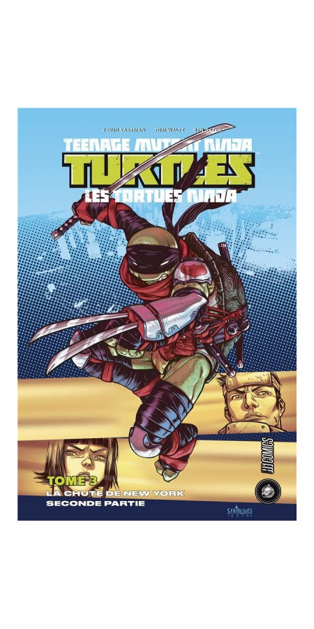 Teenage Mutant Ninja Turtles Tome 3 - La Chute de New-York (2/2) (VF)