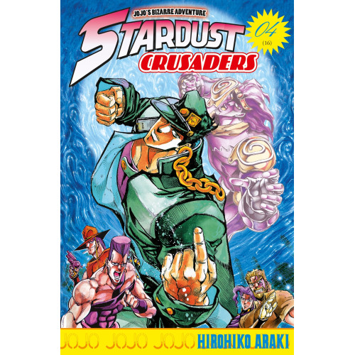 Couverture de Jojo's - Stardust Crusaders T04