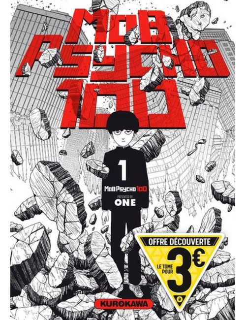 Mob Psycho 100 Tome 1 - OFFRE DÉCOUVERTE (VF)