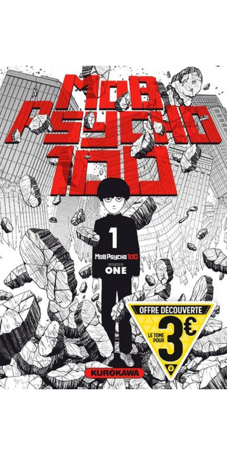 Mob Psycho 100 Tome 1 - OFFRE DÉCOUVERTE (VF)