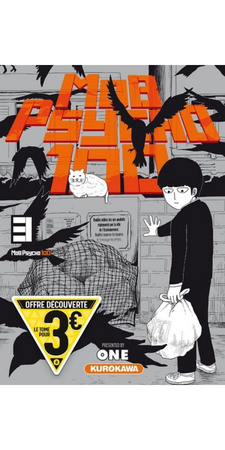 Mob Psycho 100 Tome 3 - OFFRE DÉCOUVERTE (VF)