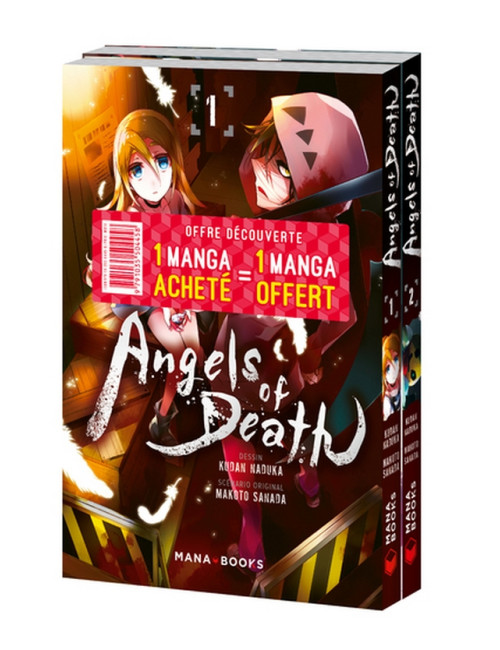 PACK DECOUVERTE ANGELS OF DEATH T01 & T02 (VF)