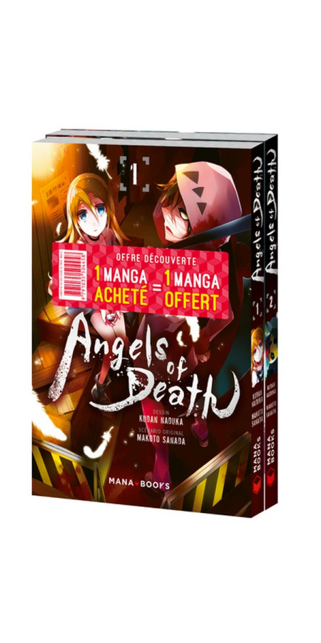 PACK DECOUVERTE ANGELS OF DEATH T01 & T02 (VF)