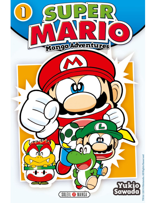 Couverture de Super Mario Manga Adventures T01