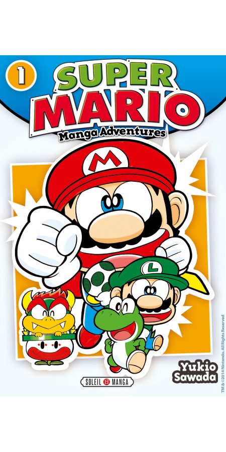 Couverture de Super Mario Manga Adventures T01