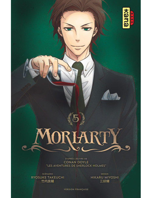 Couverture de Moriarty - Tome 5