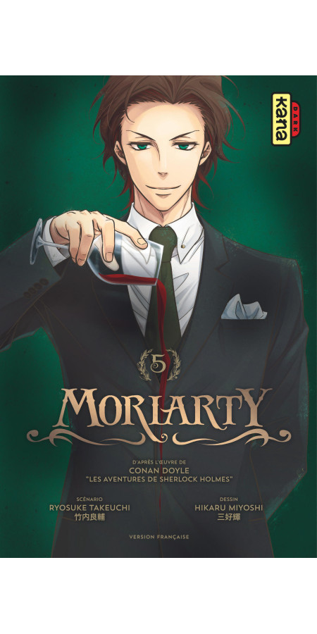 Couverture de Moriarty - Tome 5