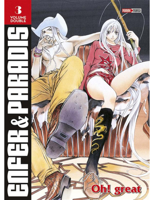 Couverture de ENFER ET PARADIS T03 ED DOUBLE