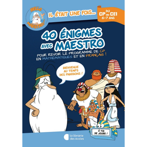 40 énigmes avec Maestro du CP au CE1 (VF)