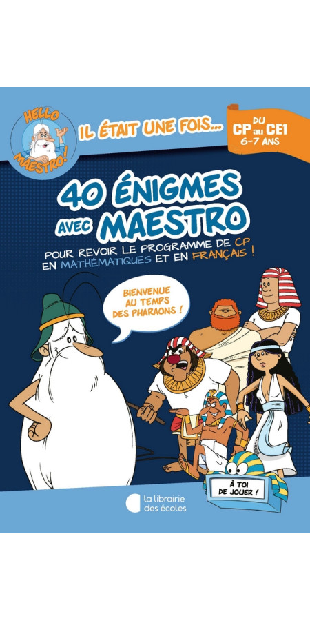 40 énigmes avec Maestro du CP au CE1 (VF)