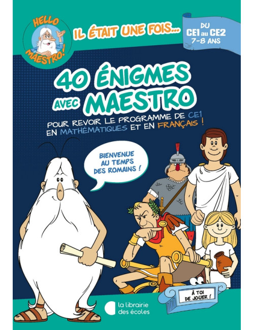 40 énigmes avec Maestro du CE1 au CE2 (VF)