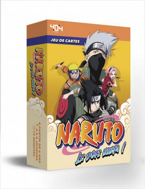 Naruto - Mon jeu de cartes - Le défi ninja !