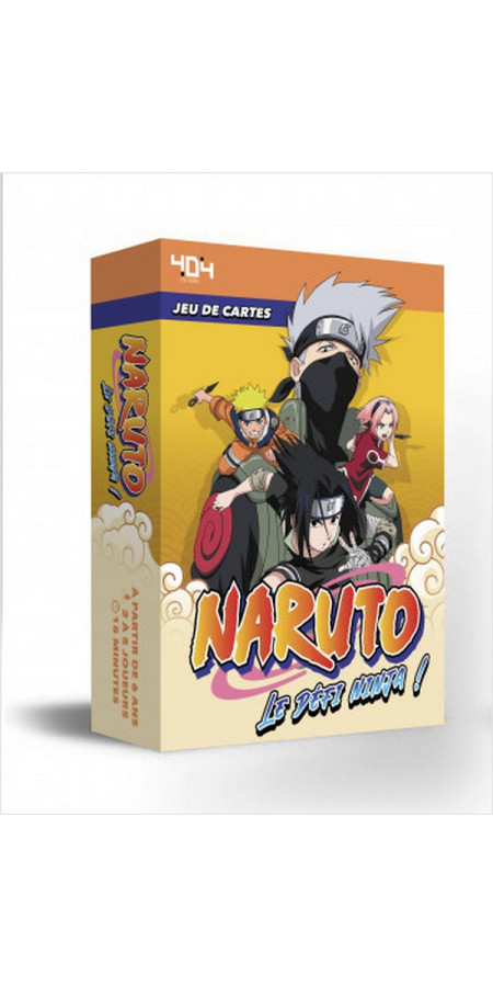 Naruto - Mon jeu de cartes - Le défi ninja !