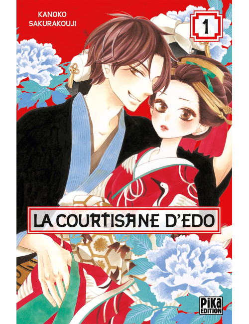 Couverture de La courtisane d'Edo T01