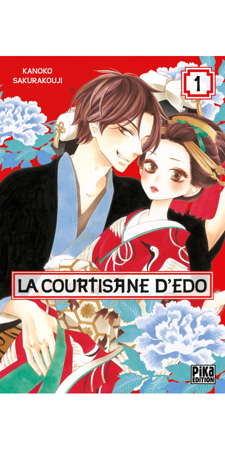 Couverture de La courtisane d'Edo T01