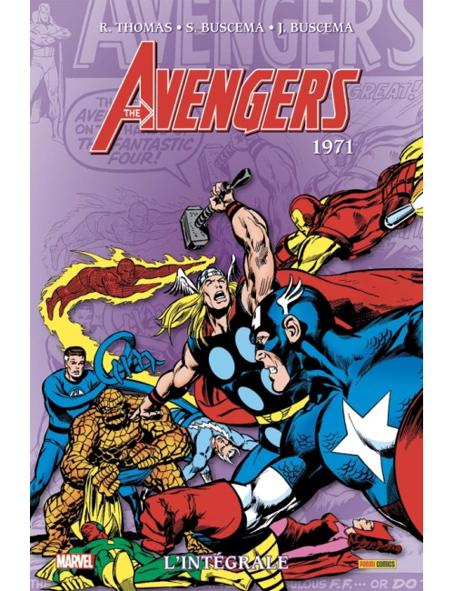 Avengers : L'intégrale 1971 (Nouvelle édition) (T08) (VF)