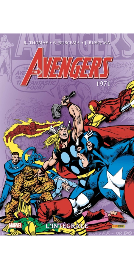 Avengers : L'intégrale 1971 (Nouvelle édition) (T08) (VF)