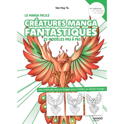 CREATURES MANGA FANTASTIQUES FACILES (VF)