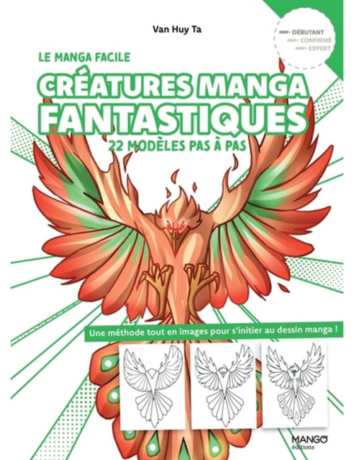 CREATURES MANGA FANTASTIQUES FACILES (VF)