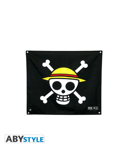 ONE PIECE - Drapeau "Skull - Luffy" (50x60)