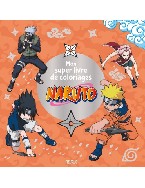 Naruto - Mon Super Livre de Coloriage (VF)