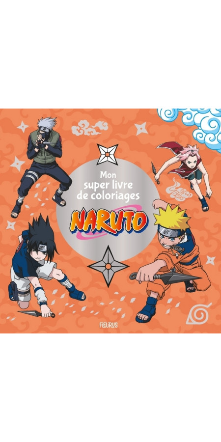 Naruto - Mon Super Livre de Coloriage (VF)