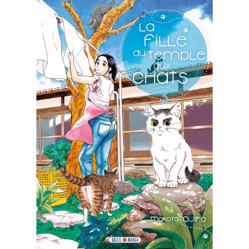 Couverture de La Fille du Temple aux Chats T03