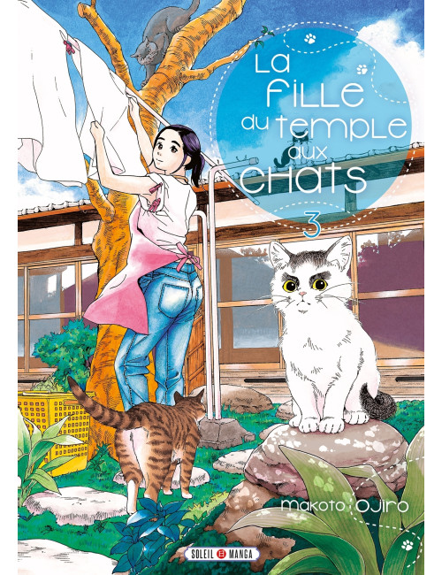 Couverture de La Fille du Temple aux Chats T03